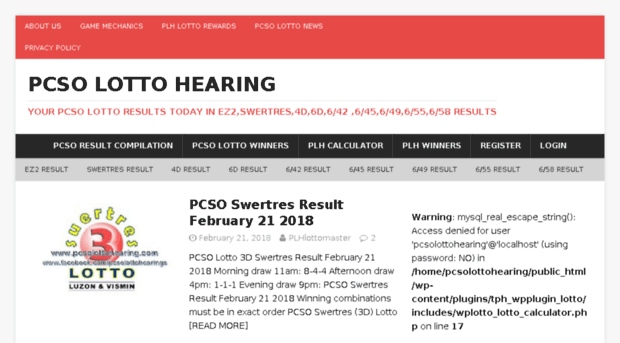 pcsolottohearing.com