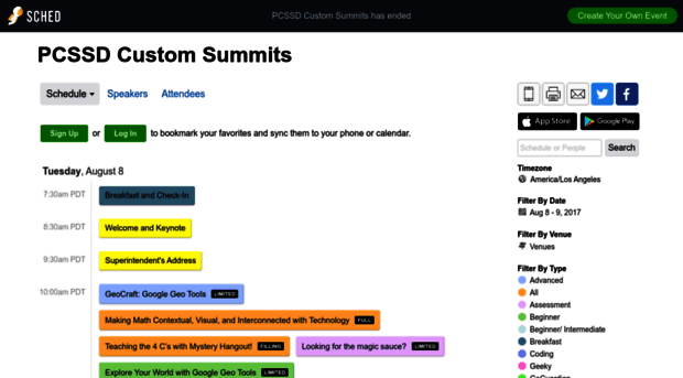 pcssdcustomsummits2017.sched.com