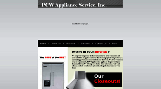 pcwappliances.com