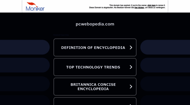 pcwebopedia.com