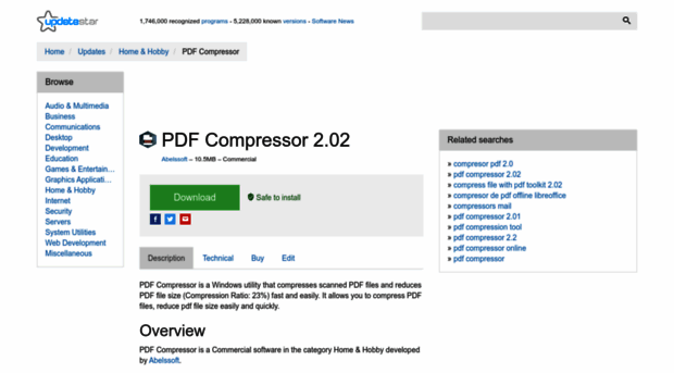 pdf-compressor.updatestar.com