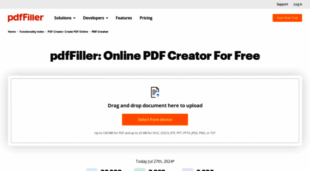 pdf-creator.pdffiller.com