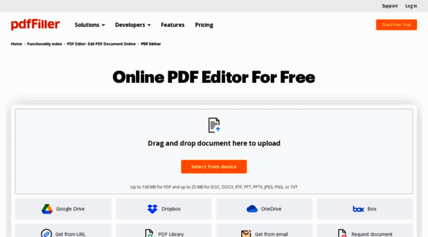 pdf-editor.pdffiller.com