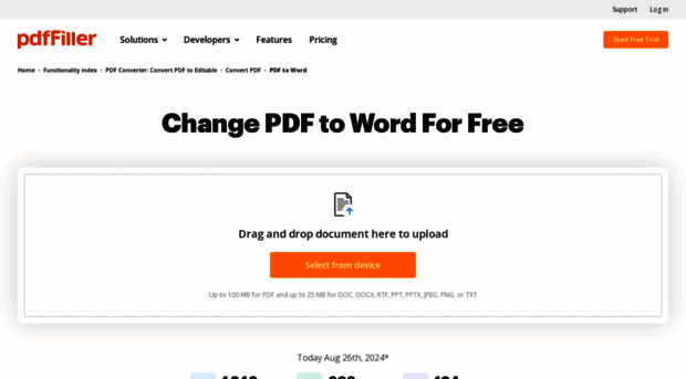 pdf-to-word.pdffiller.com