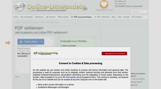 pdf-verkleinern.online-umwandeln.de