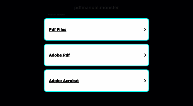 pdfmanual.monster