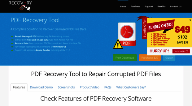 pdfrecoverytool.com