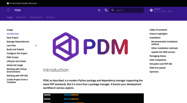 pdm-project.org