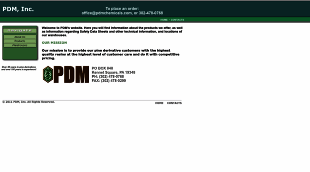 pdmchemicals.com