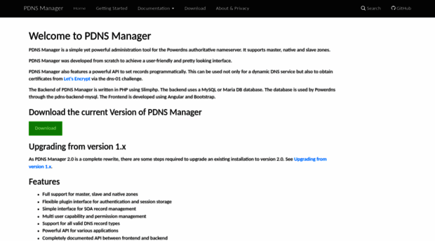 pdnsmanager.org