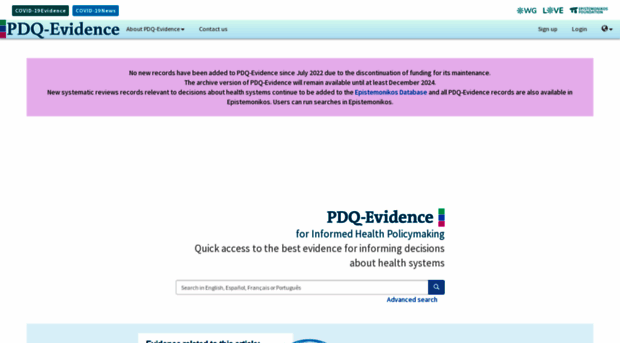 pdq-evidence.org