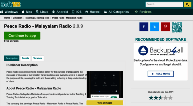 peace-radio-malayalam-islamic-radio.soft112.com