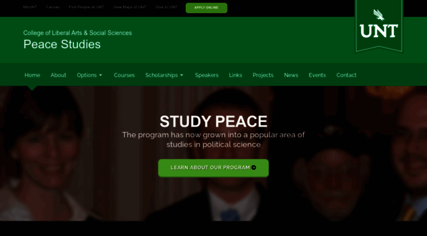 peace.unt.edu