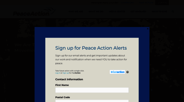 peaceaction.org