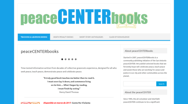 peacecenterbooks.com