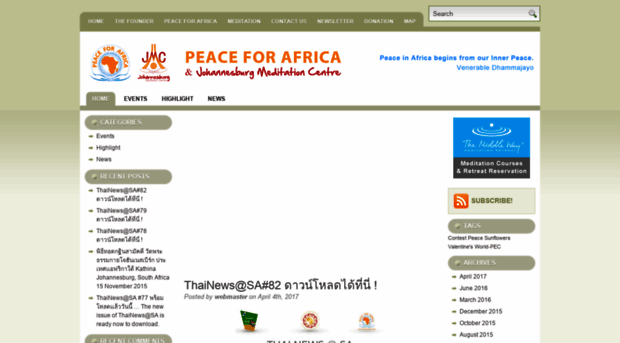 peaceforafrica.org