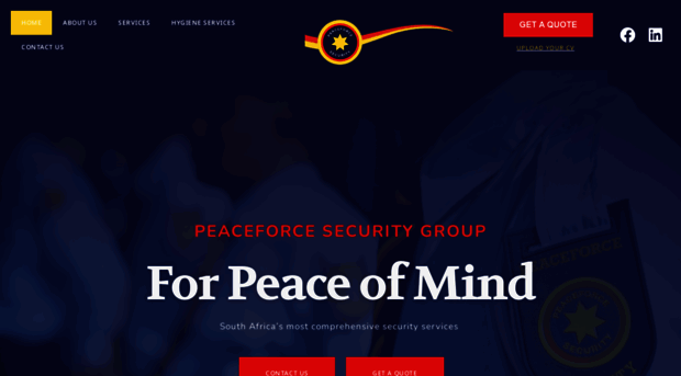 peaceforcesecurity.co.za