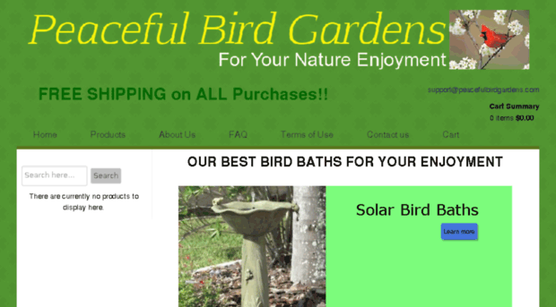 peacefulbirdgardens.com