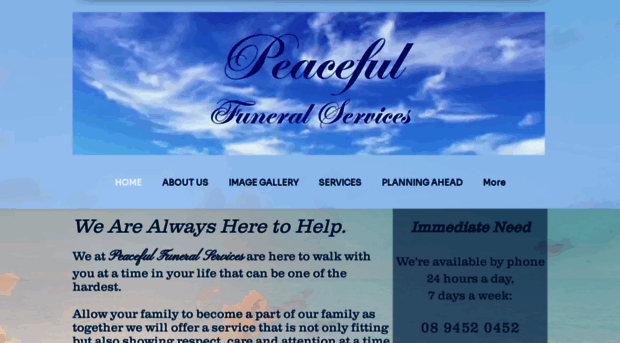 peacefulfuneralservices.com.au