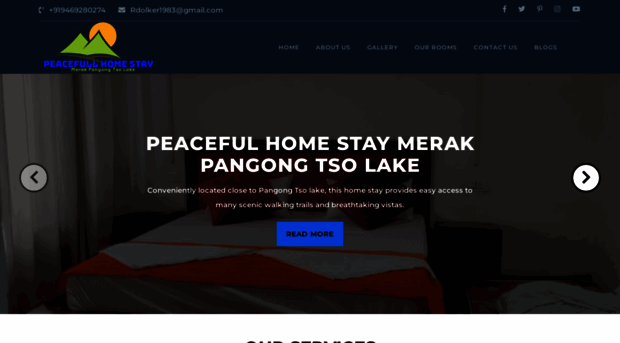 peacefullhomestaymerak.in