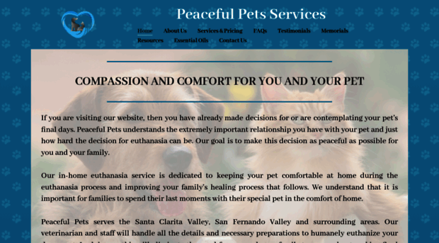 peacefulpetsservices.com