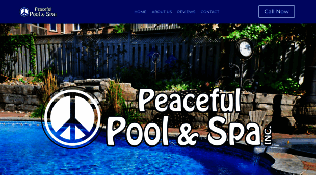 peacefulpoolandspa.com