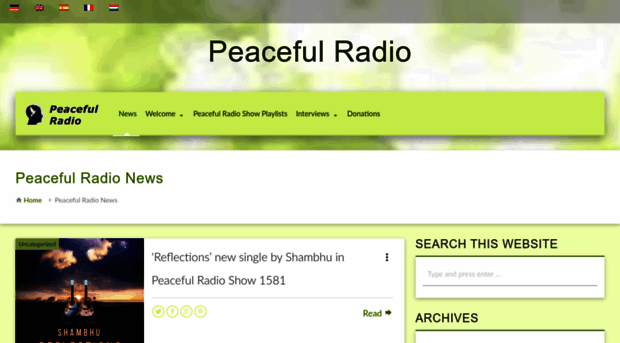 peacefulradio.info