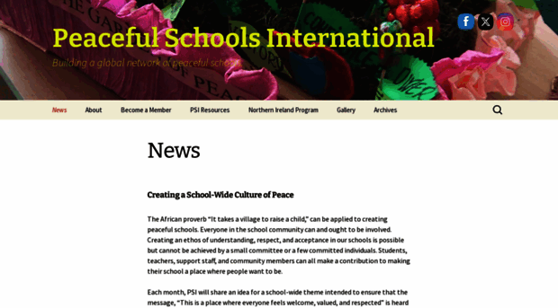 peacefulschoolsinternational.org