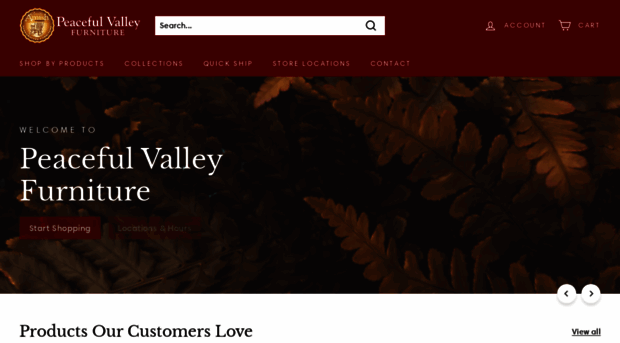 peacefulvalleyfurniture.com