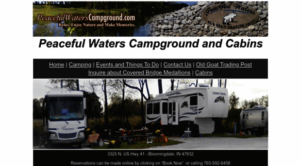 peacefulwaterscampground.com