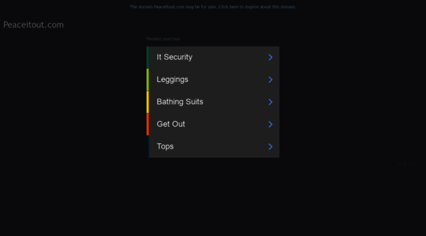 peaceitout.com
