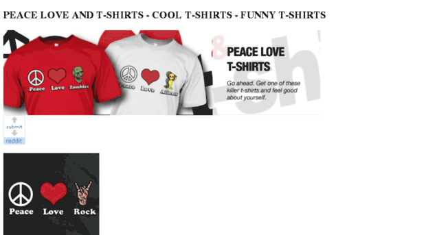 peaceloveandt-shirts.com