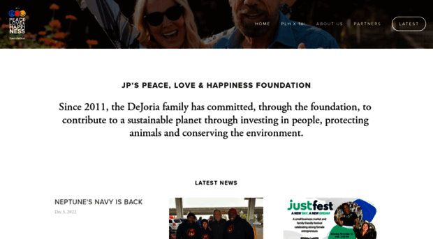 peacelovehappinessfoundation.org