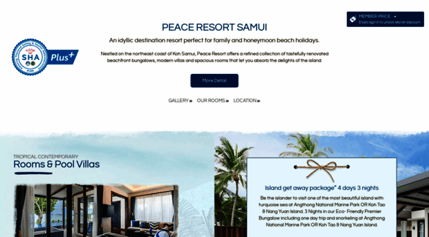 peaceresort.com