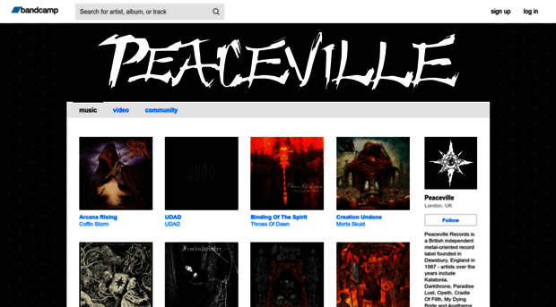peaceville.bandcamp.com