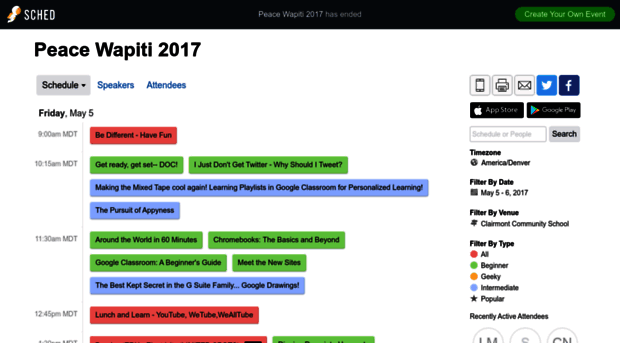 peacewapiti2017.sched.com