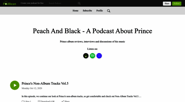 peachandblack.podbean.com