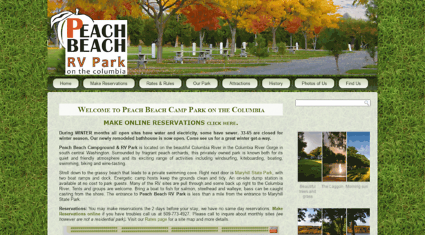 peachbeachcamping.com