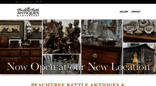 peachtreebattleantiques.com