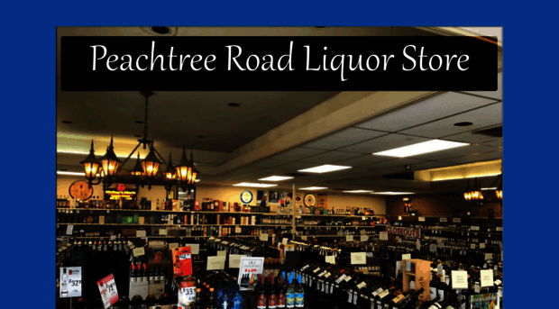 peachtreeroadliquor.com