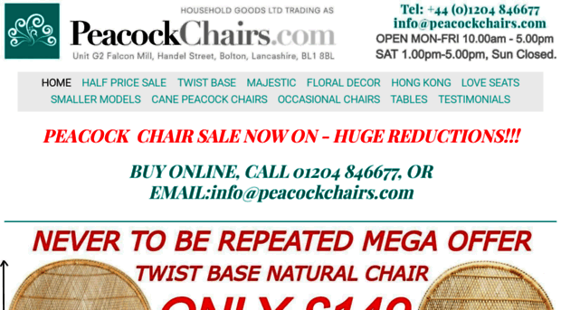 peacockchairs.com