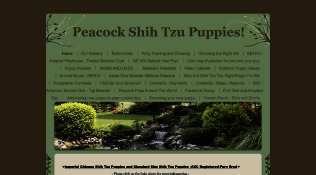 peacockshihtzupuppies.com