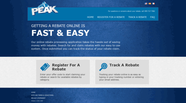 peak.4myrebate.com