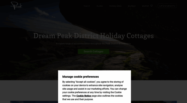 peakcottages.com