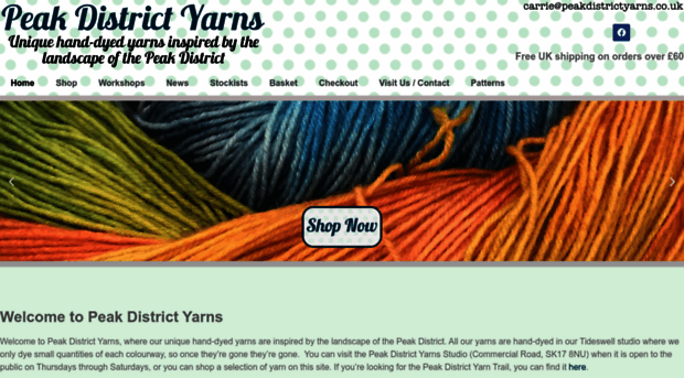 peakdistrictyarns.co.uk