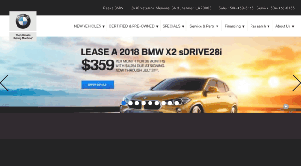 peakebmw.com