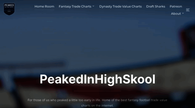 peakedinhighskool.com