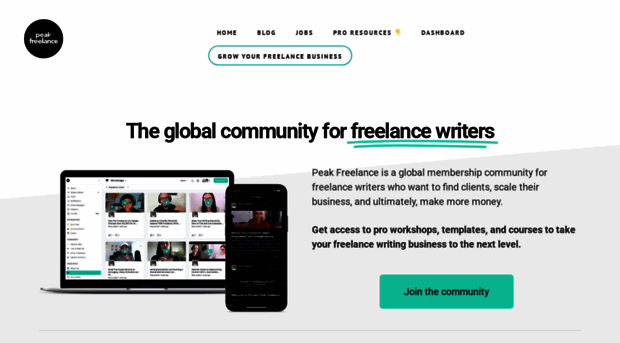 peakfreelance.com