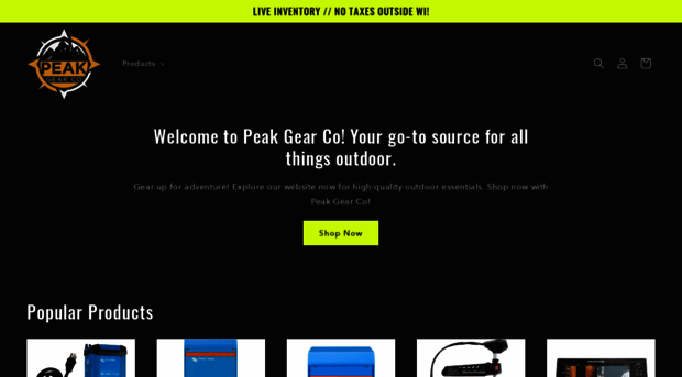 peakgearco.com