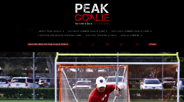 peakgoalie.com